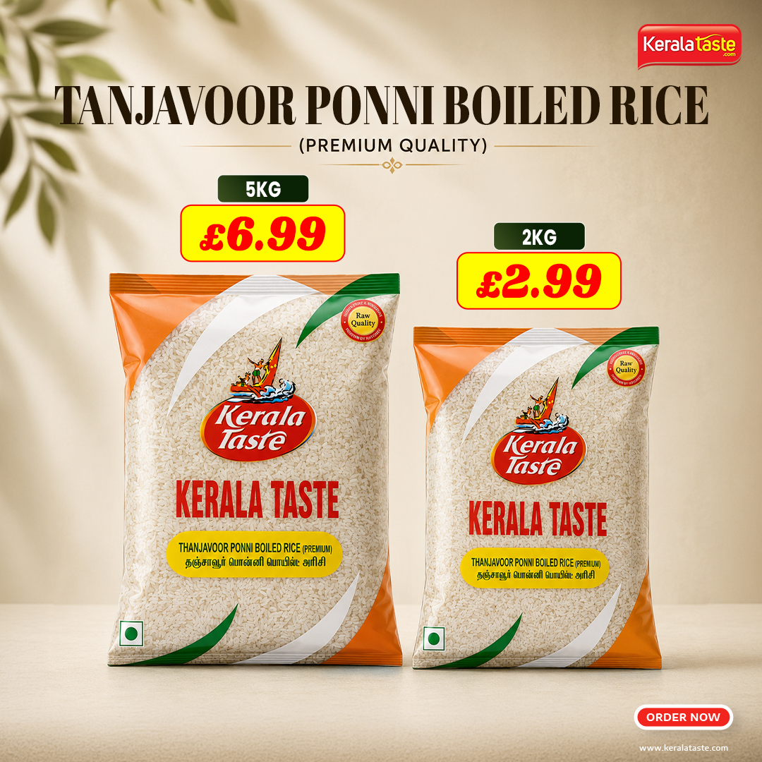 Thanjavoor Ponni Boiled Rice  by Kerala Taste 5kg & 2Kg Offer!!