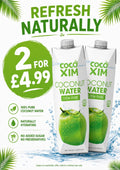 Coconut water 2 for £4.99 by Coco Xim