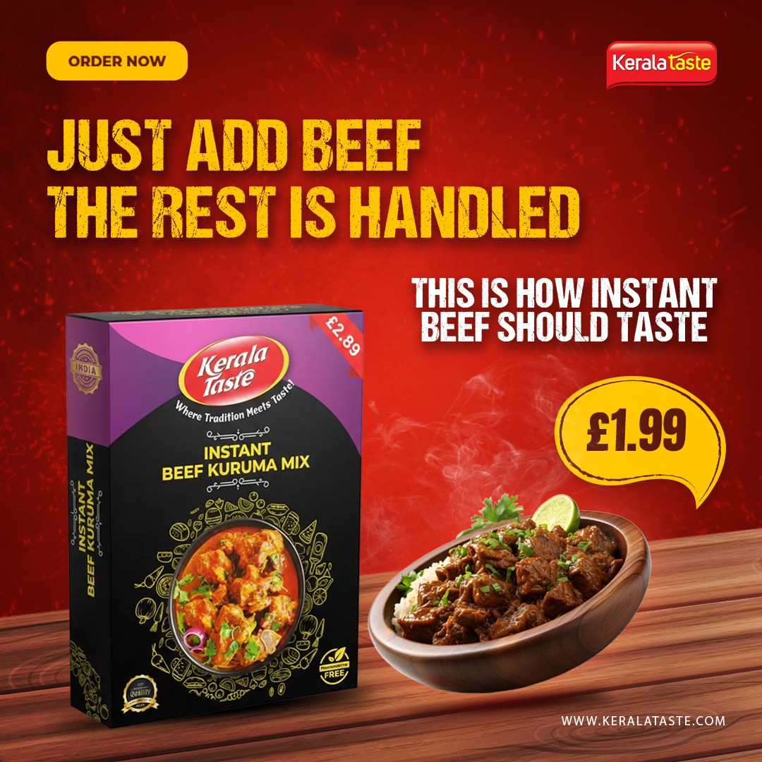 Instant Beef Kuruma Mix - Limited Time Offer