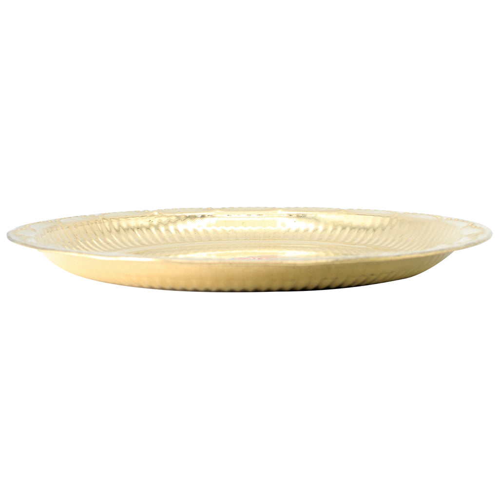 Brass Pooja Aarti Plate