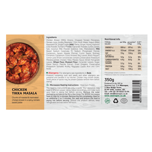Chicken Tikka Masala by Metropot