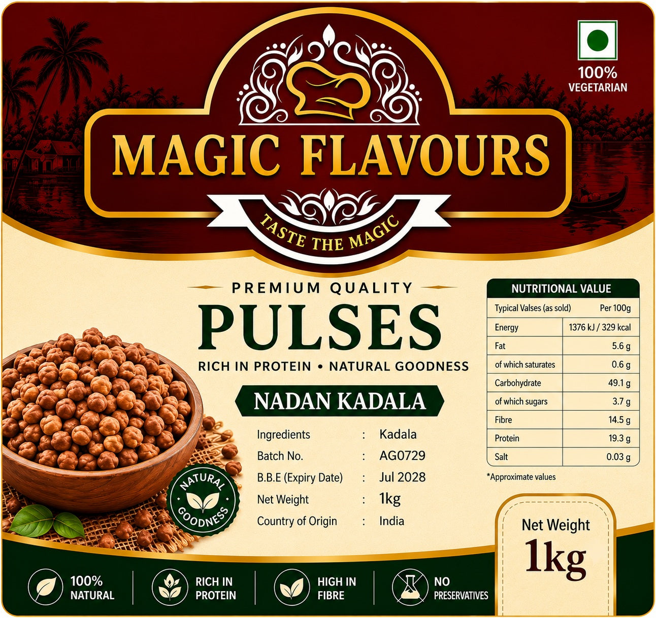 Mosambired (Kadala) by Magic Flavours 1kg