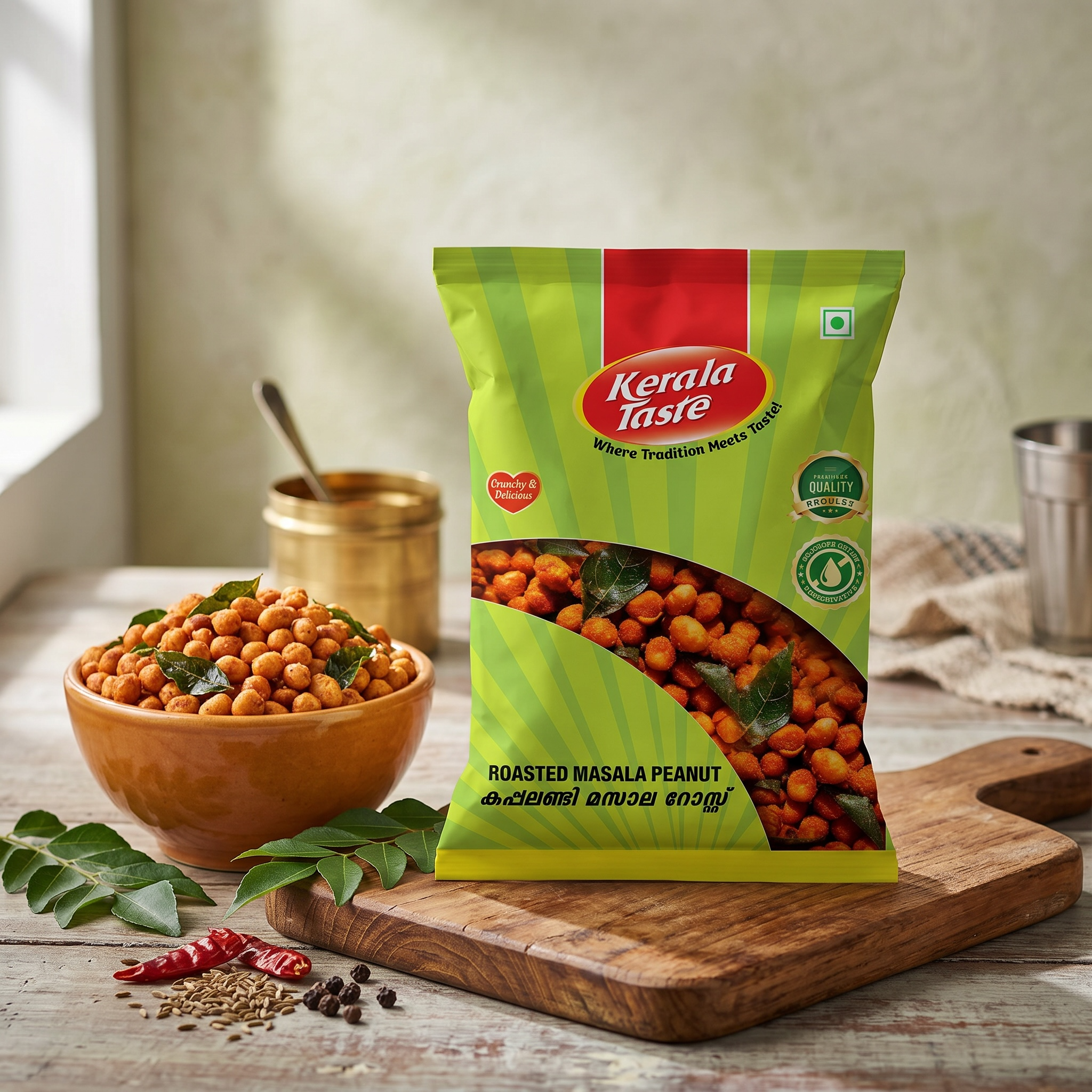 Roasted Masala Peanuts by Kerala Taste