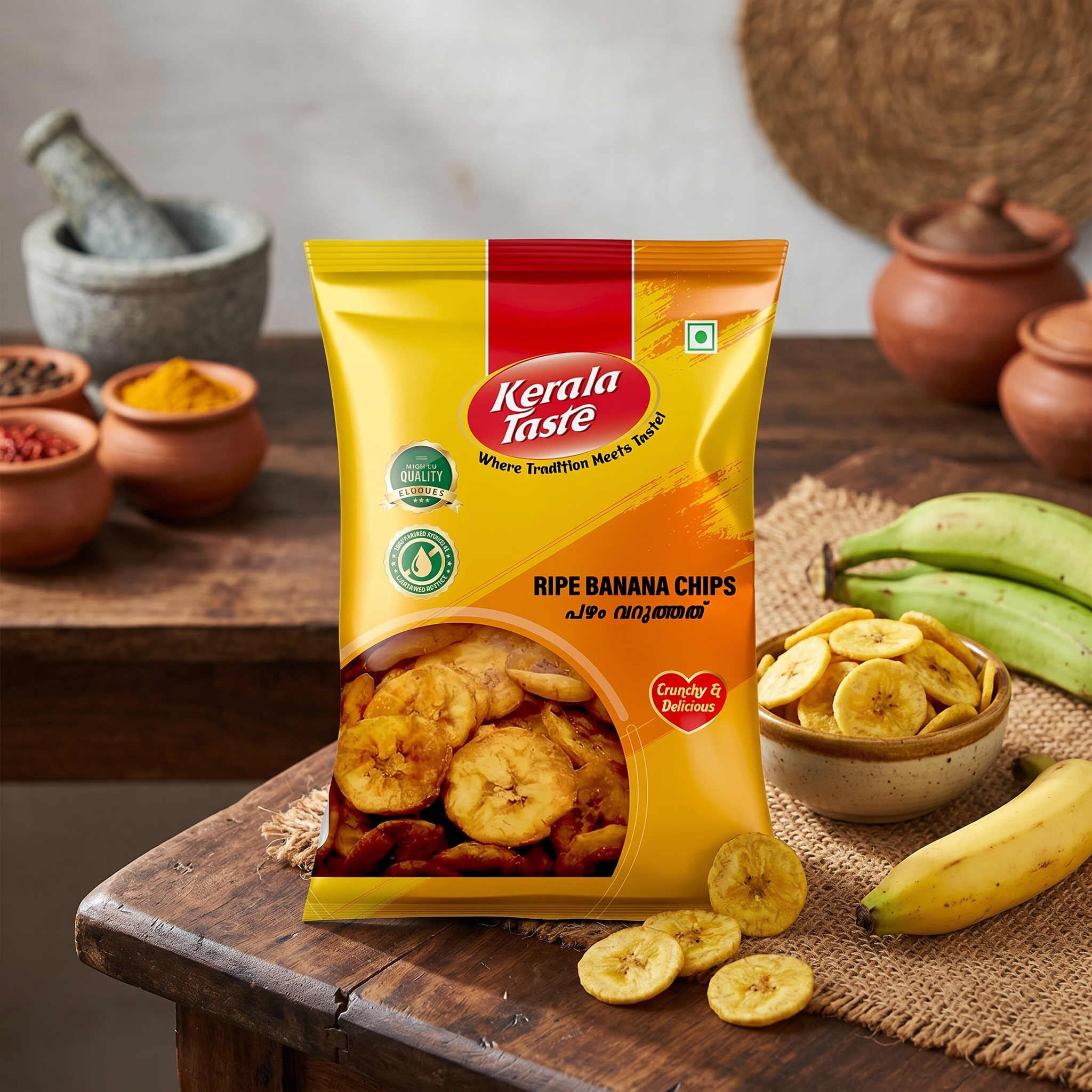Ripe Banana Chips by Kerala Taste