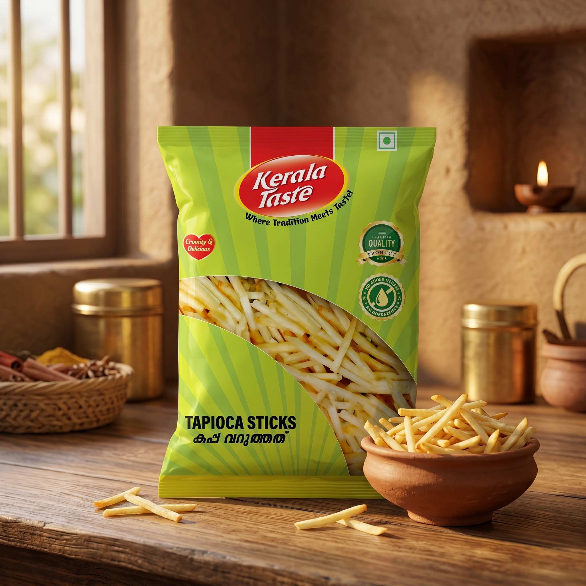 Tapioca Sticks by Kerala Taste