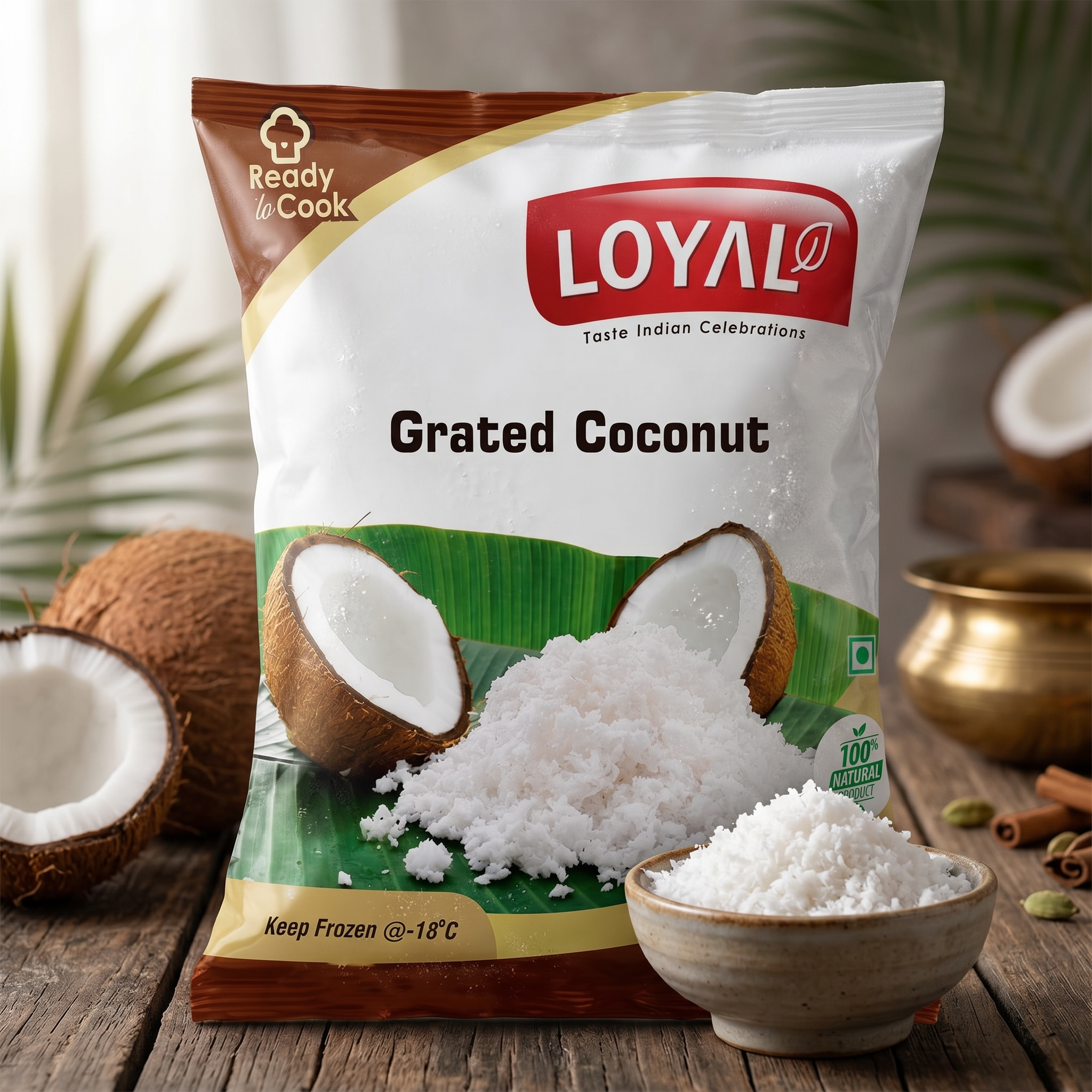 1kg Grated coconut by Loyal
