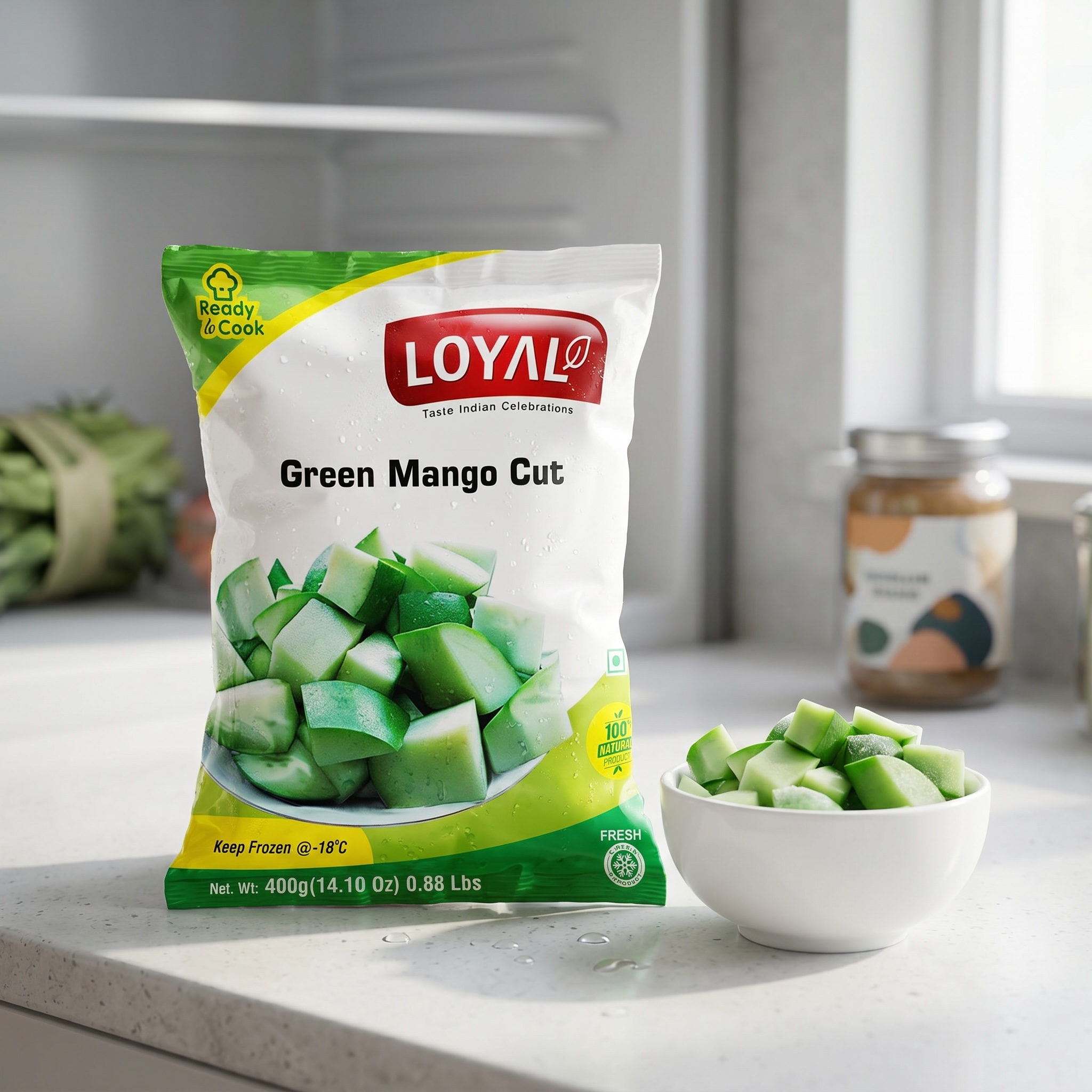 Green Mango Cut by Loyal