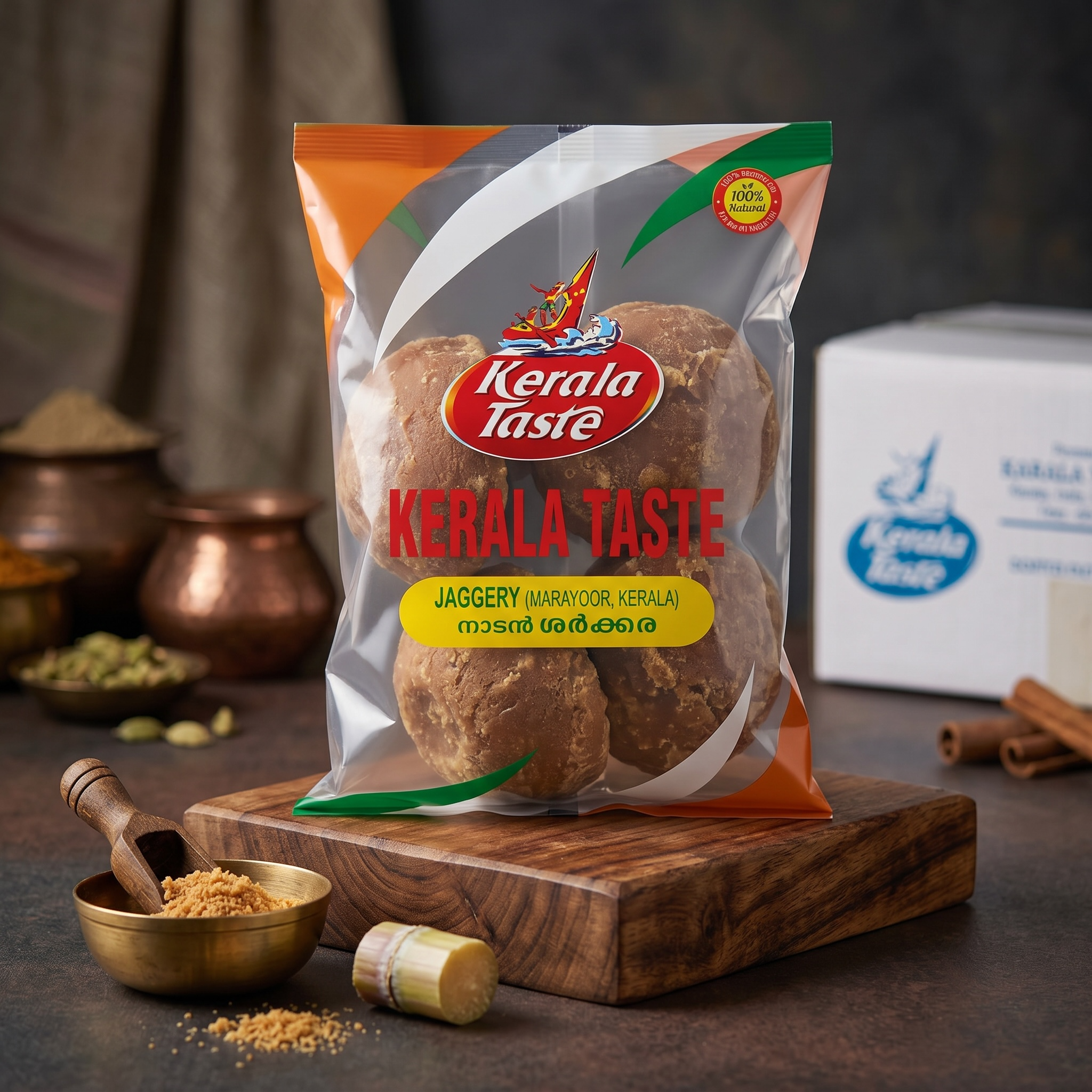 Marayoor golden Jaggery by Kerala Taste