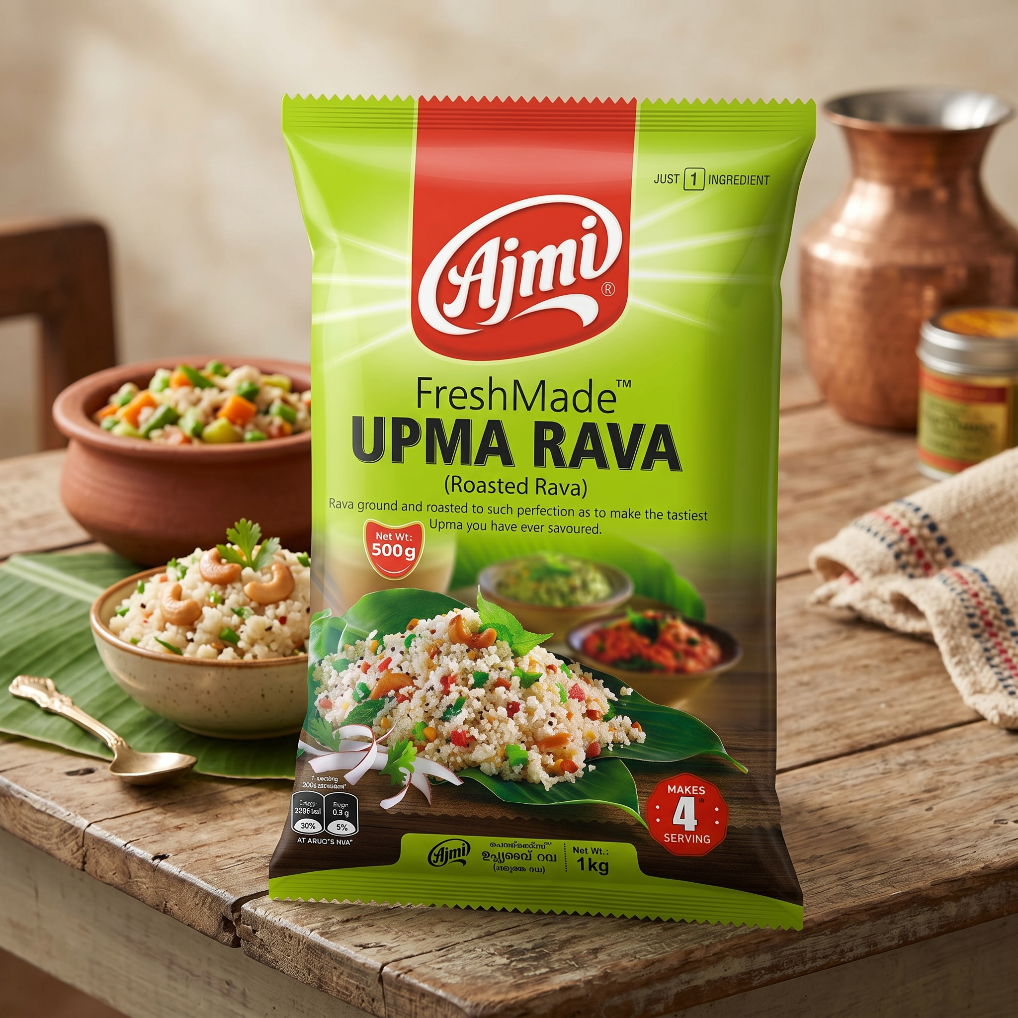 Upma rava by Ajmi 1kg