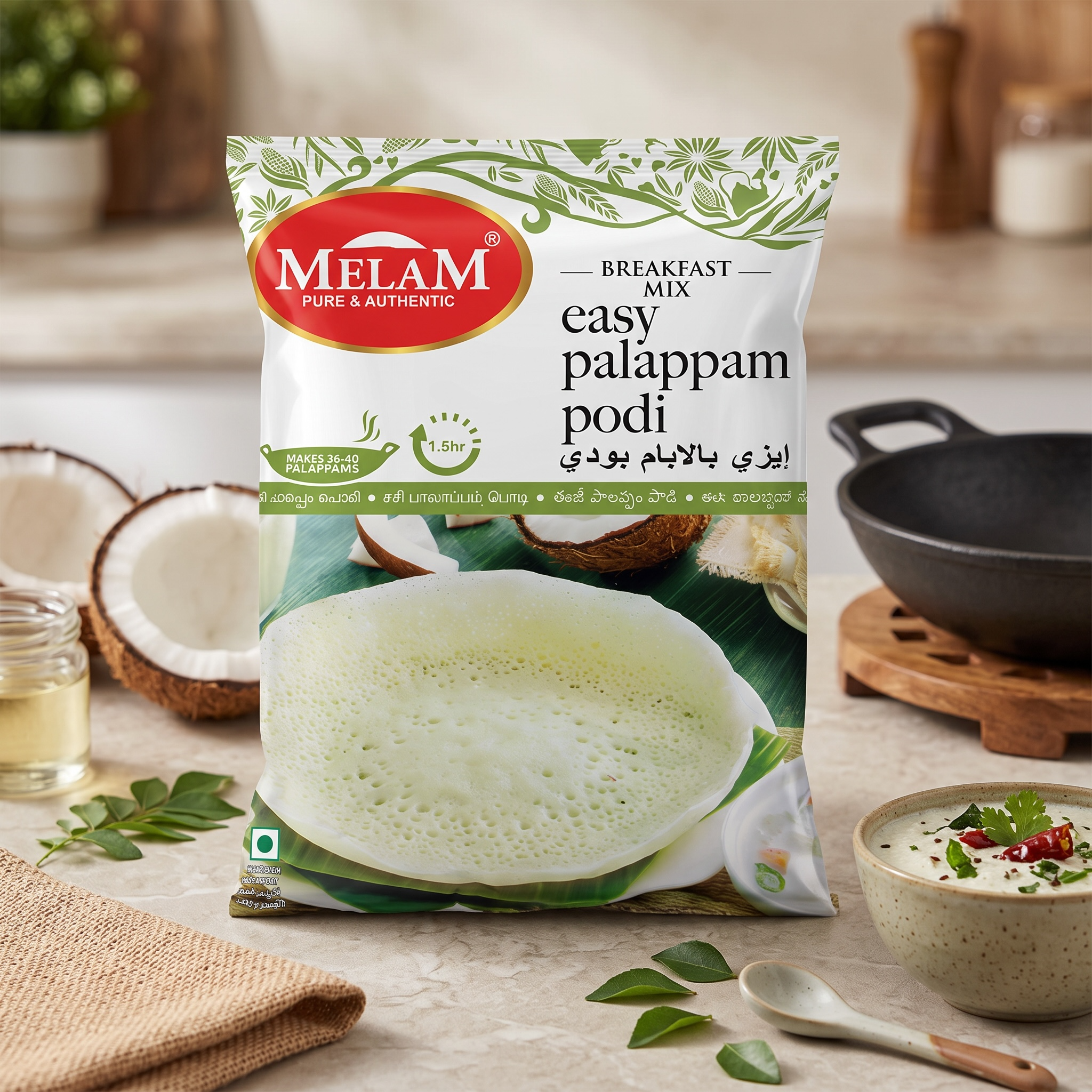 Instant Palappam By Melam