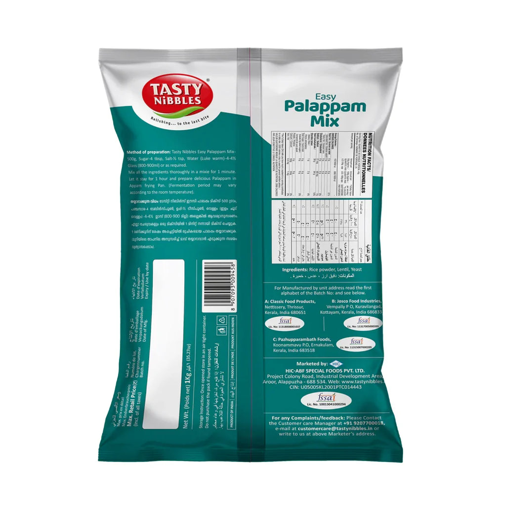 Easy Palappam Mix by Tasty Nibbles