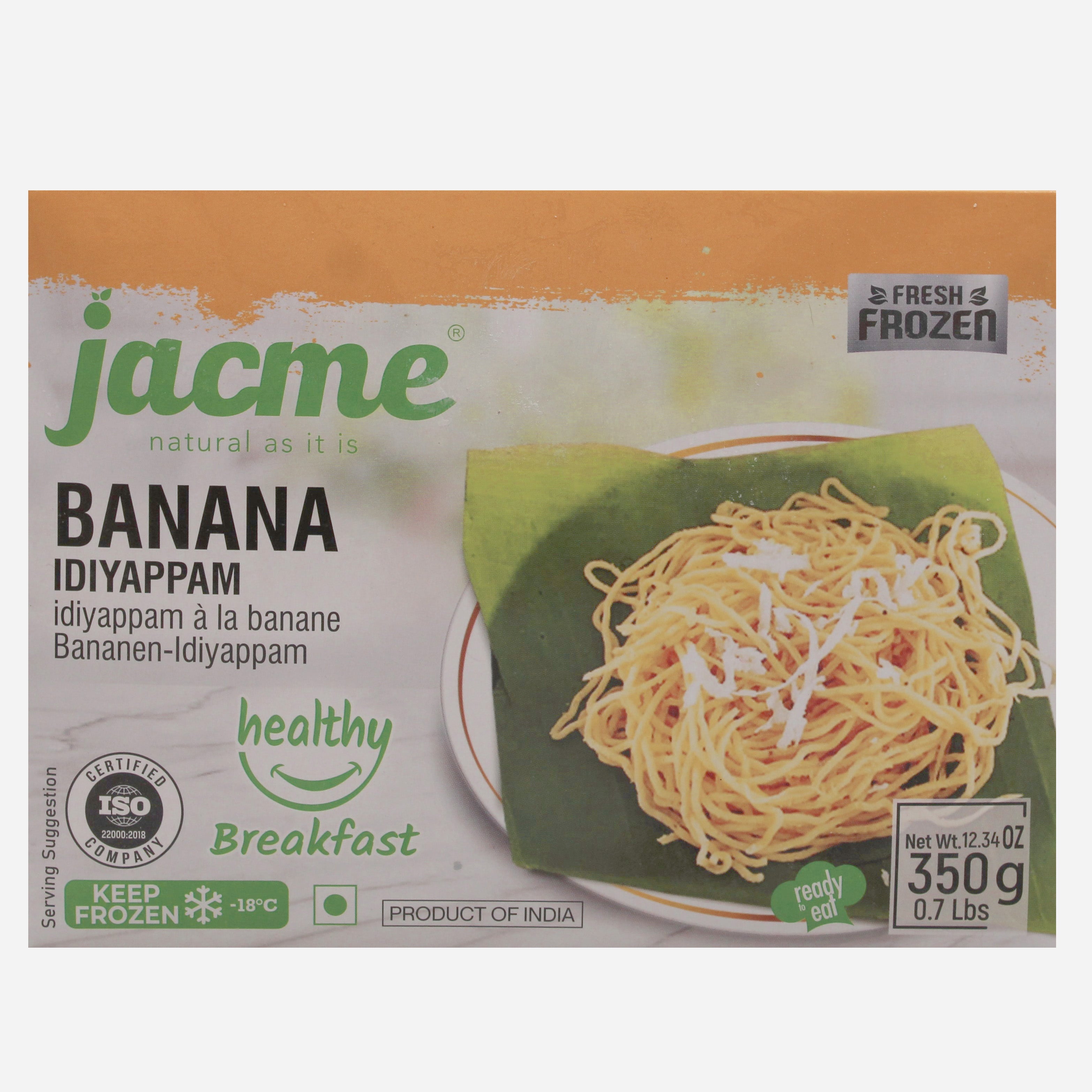 Banana Idiyappam by Jacme