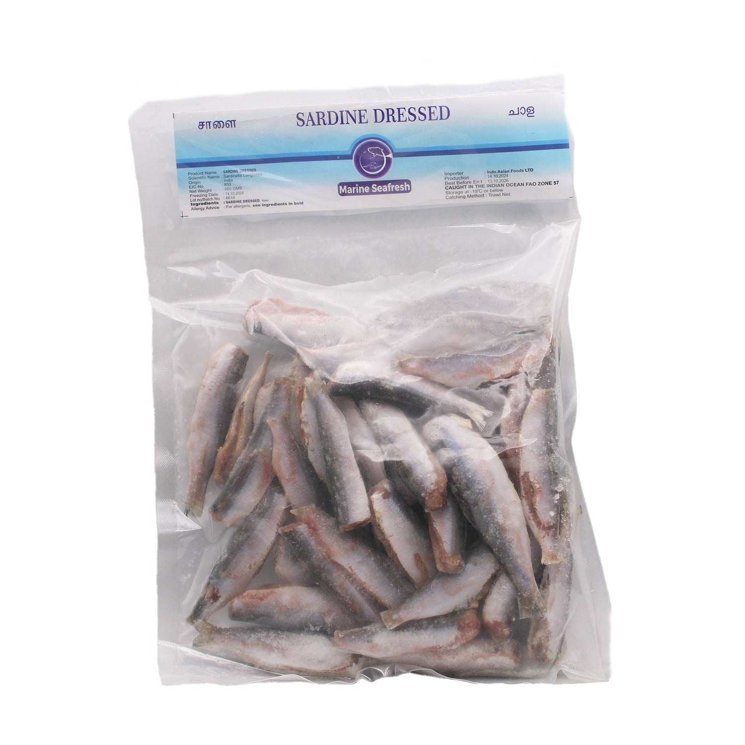 Sardine Dressed by Marine Seafresh