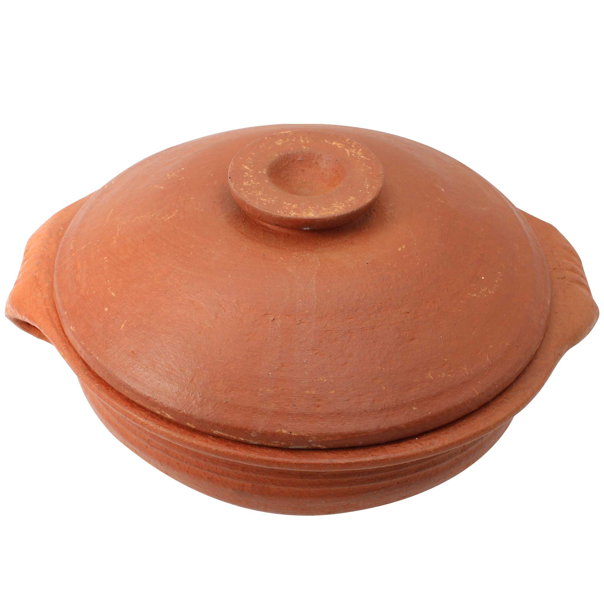 Traditional Clay Chatti with lid