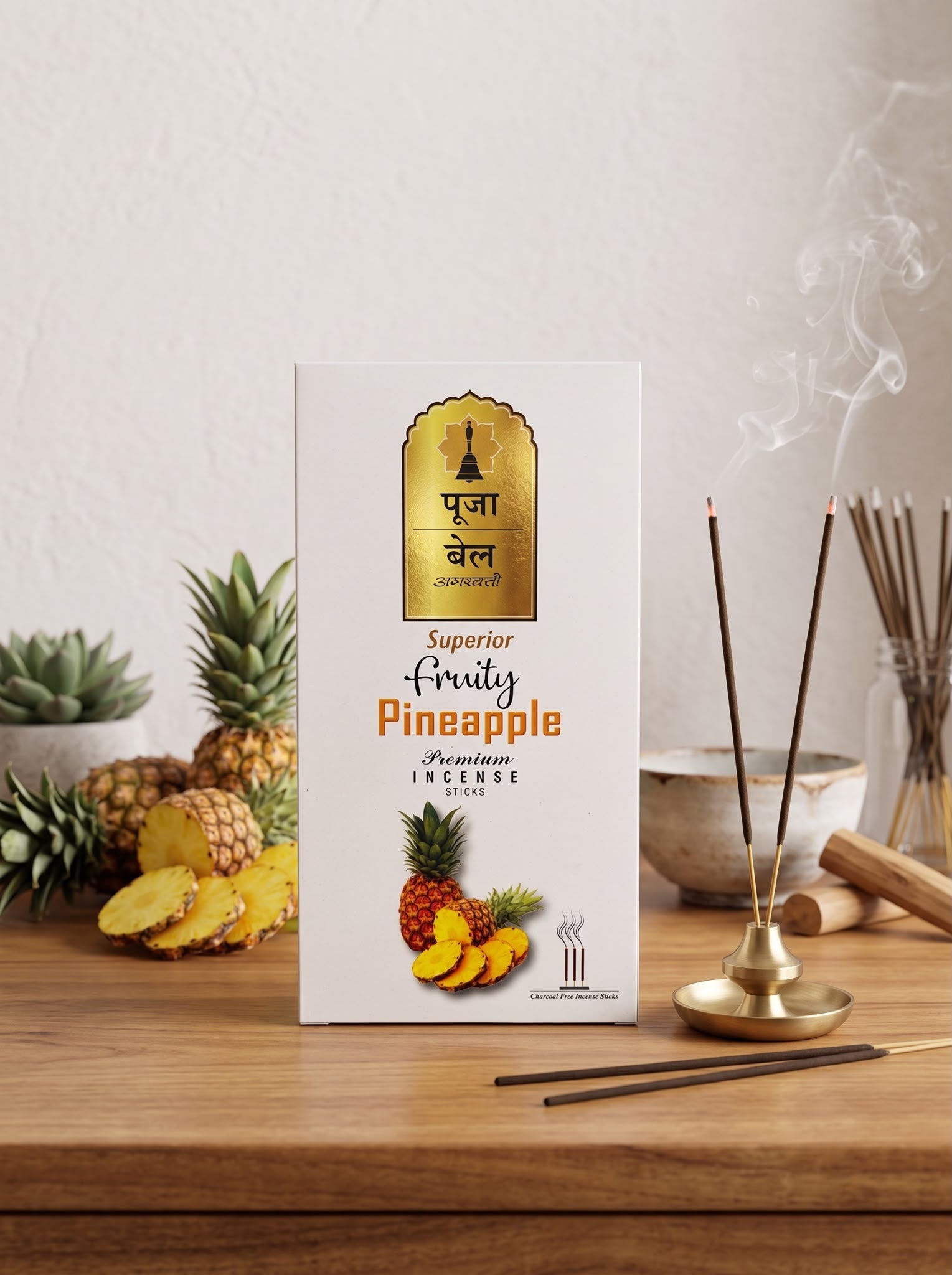 Puja Bell Fruity Pineapple Agarbathis