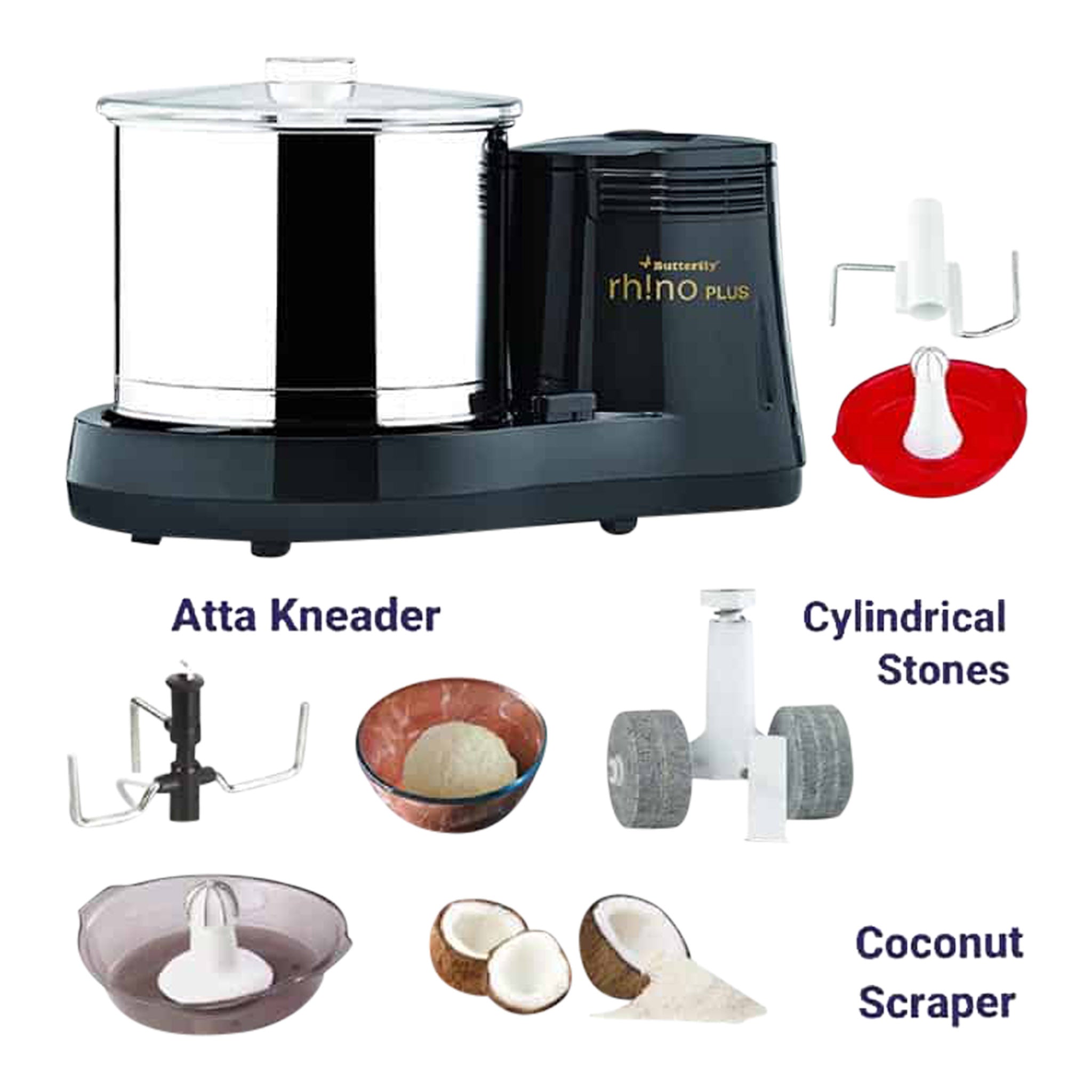 Butterfly Rhino Plus Wet Grinder