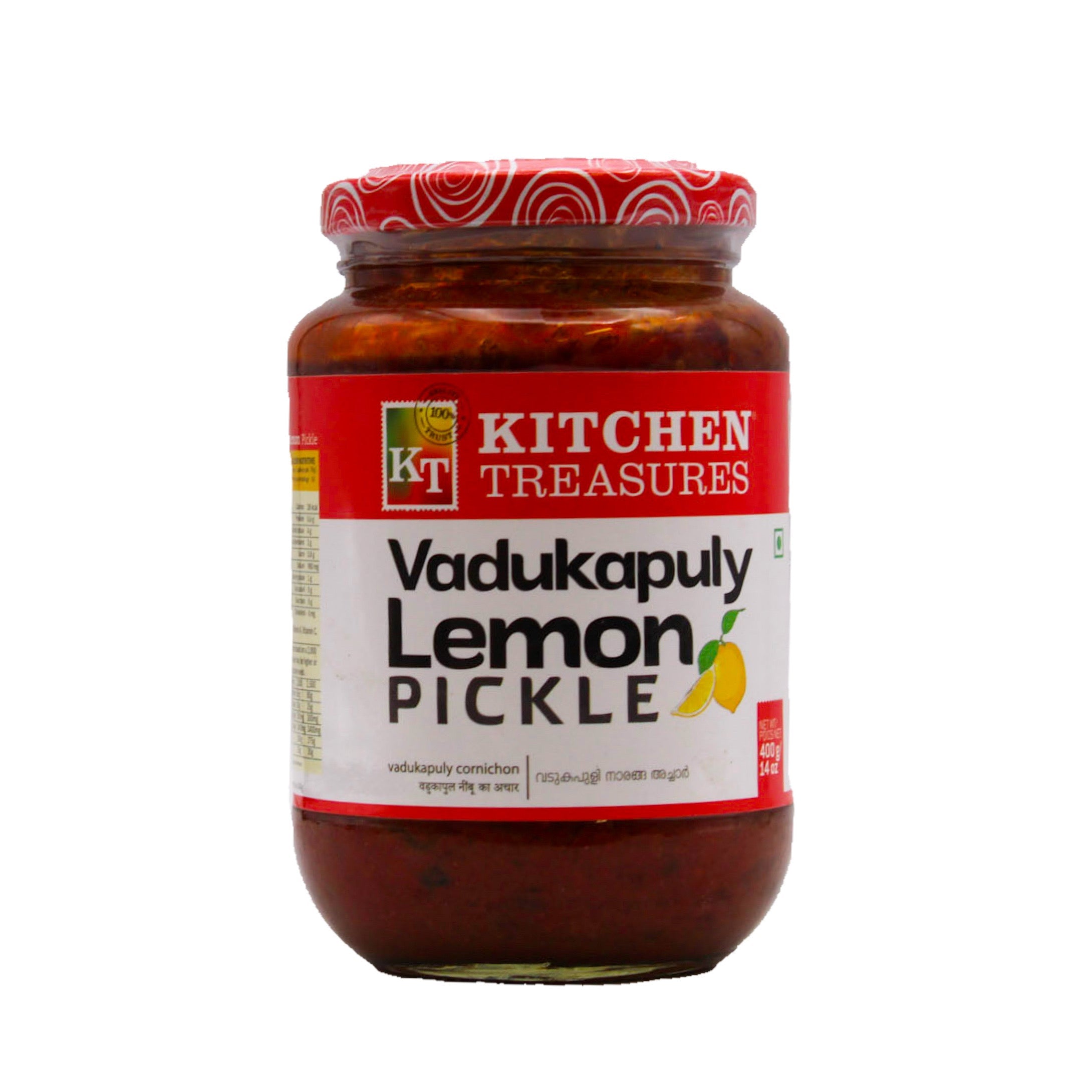 Vadukapuly Lemon Pickle by Kitchen Treasures