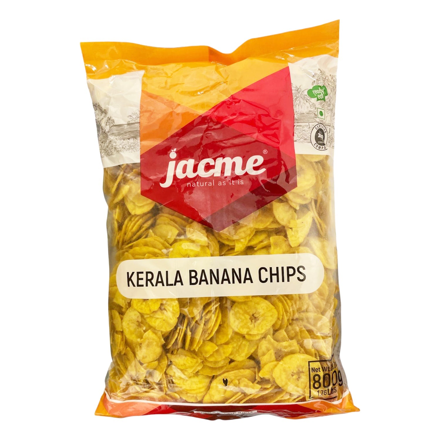 Kerala Banana Chips by Jacme 800G