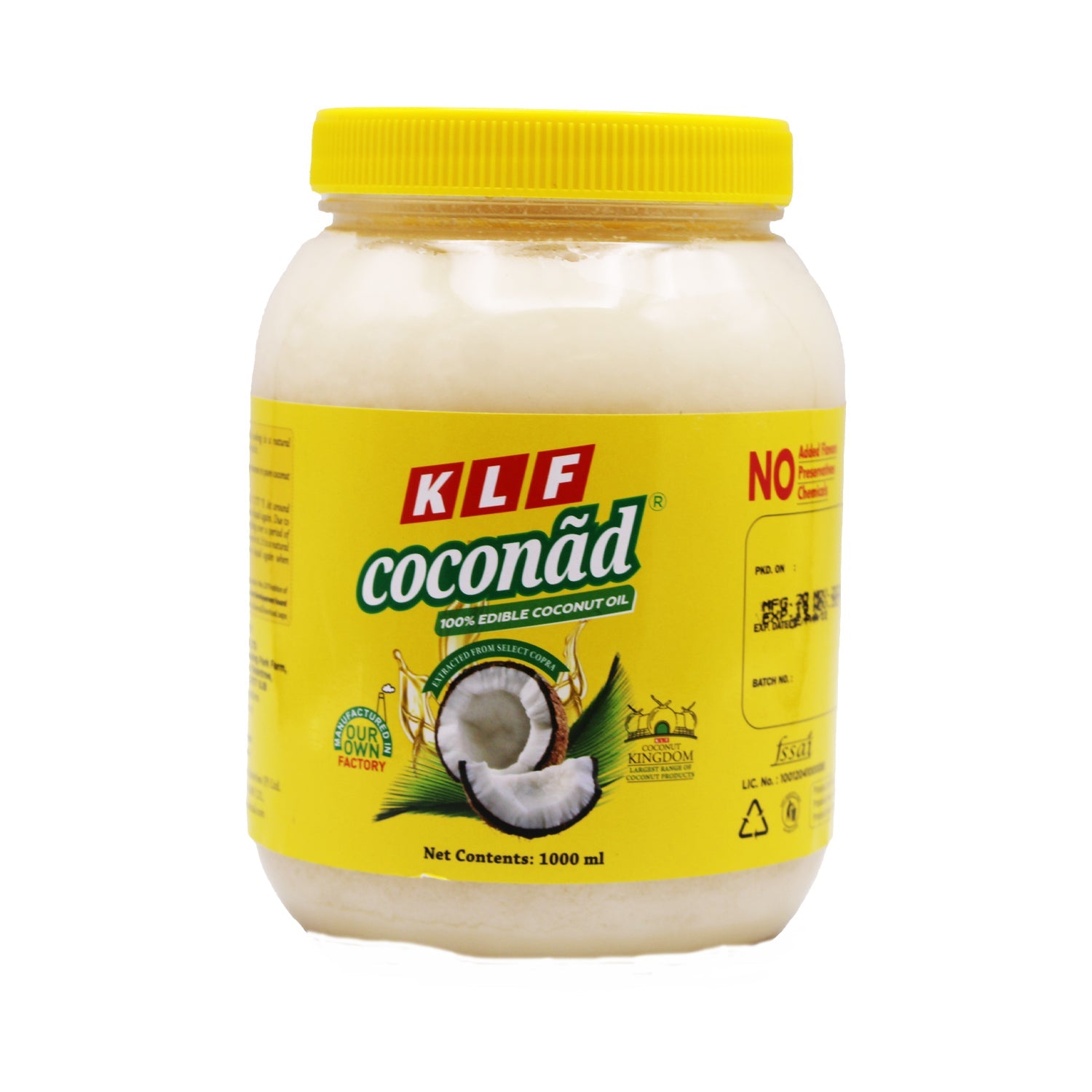 Coconut Oil by KLF 1Ltr
