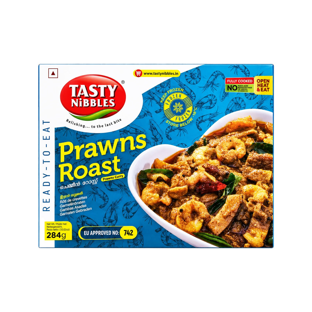 Frozen Prawns Roast by Tasty Nibbles